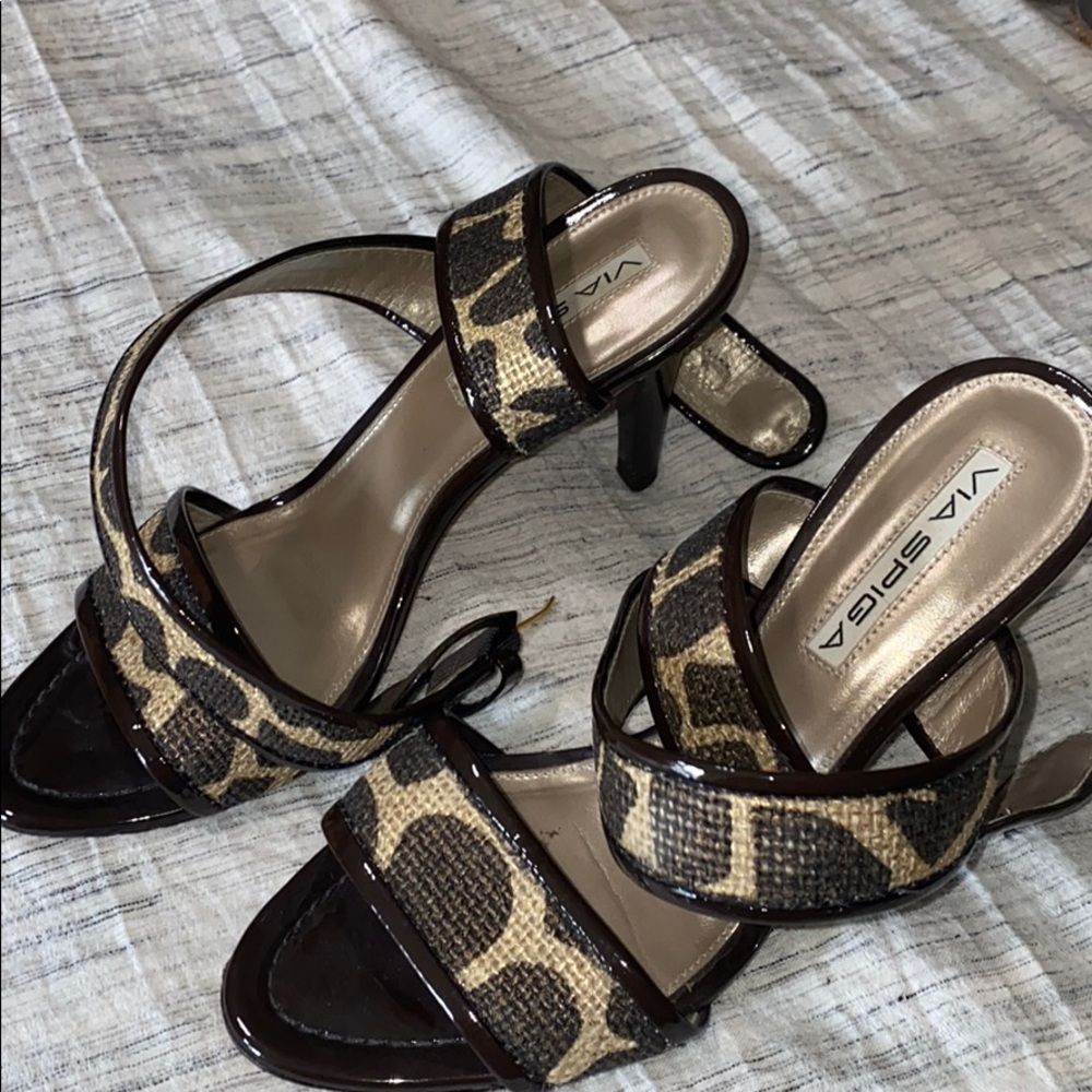 Via Spiga wrap sandals. Good condition